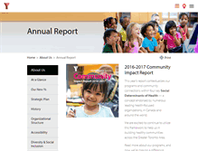 Tablet Screenshot of annualreport.ymcagta.org